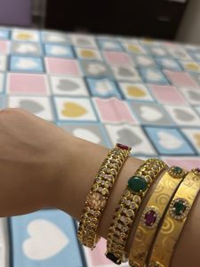 Elegant Gold Plated Bangles 4