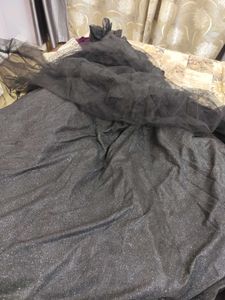 Heavy Evening Gown Shimmer Lining Inside