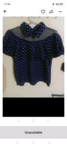 puff sleeve dress+netted top