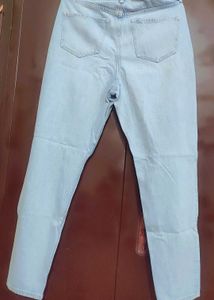 Light Blue Jeans Denim For Girl Or Woman 32 Waist