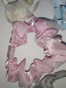 Beautiful Hair Scrunchies Set Of 5