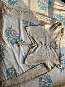 Boho Chic Tie-Up Crop Top