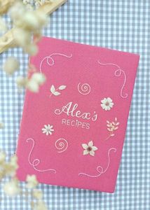 Hand Embroidered Book Cover