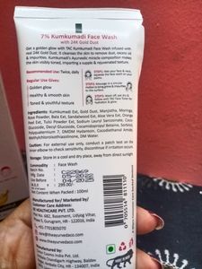 TAC Kumkumadi Facewash