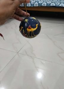 Hand-Painted Christmas Ornament