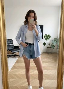 Striped Blue Shirt