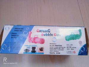 ELECTRIC BUBBLE GATTLING GUN