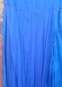 2 Combo Unstiched Net Dress (Pink&amp;Blue)