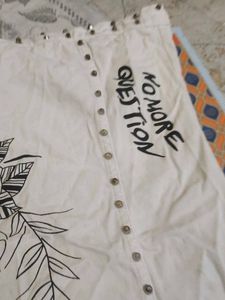 Unique Graphic Denim Jacket