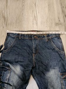 Ma133 Route Denim Cargo 8 Pocket Waist 34