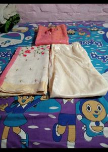 White Capri Pants with Button Detail