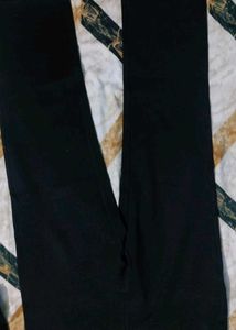 Black Relaxed Fit Trousers