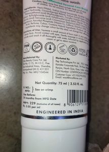M Caffeine Naked Detox Green Tea Face Wash