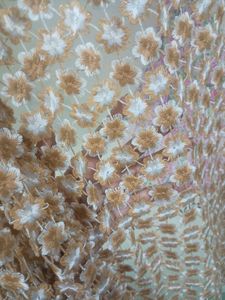 Floral Embroidered Net Shrug