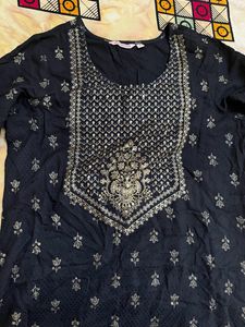 Black Kurta