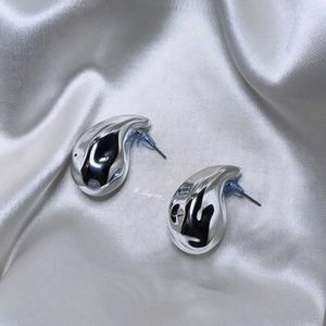 Drop Statement Silver Earrings