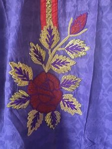 4XL Embroidery Beautiful Cotton Straight Kurti 😍