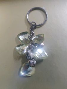 Crystal Charm Keychain