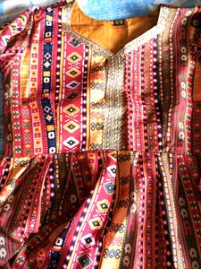 A Multi Color Printed Kurti