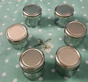 Small Glass Jars (Set of 6)