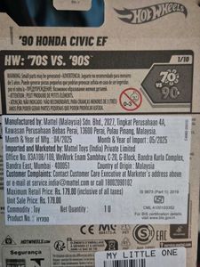 Hot Wheels Honda Civic EF