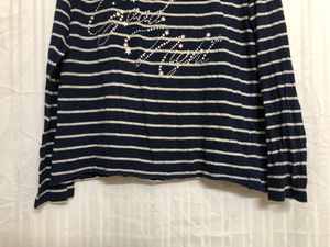 Queentex Blue Long Sleeve T Shirt
