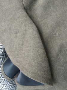 Olive Green Ruffle Skirt