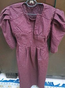 Combo White ,Merun,Blue Frocks