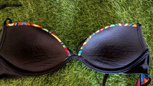 Patterned Bikini Top
