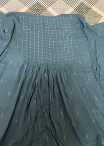 Blue kaftan style  tunic Top