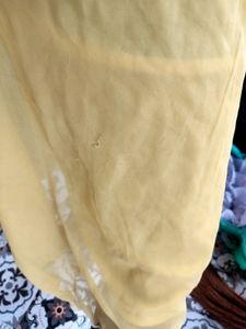 Yellow Mid Length Dress