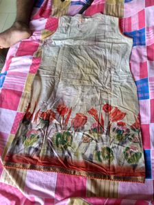 Floral Print Kurta