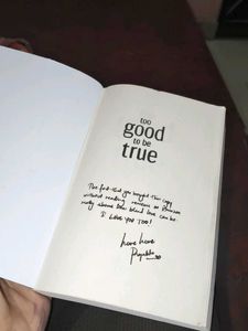 Too Good to be True