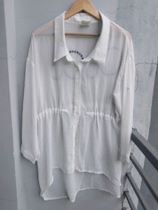 Oversize White Shirt