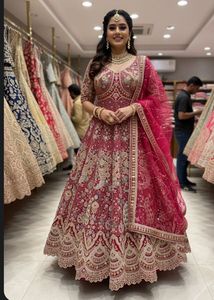 Embroidered Lehenga Choli with Dupatta