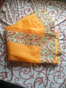 Yellow Saree with Beautiful border