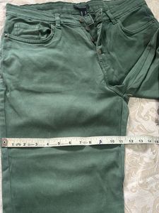 Forever 21 Green Chinos