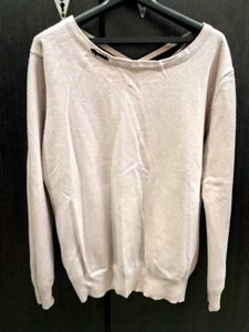 ✨ Cozy Glitter Knit Top w/ Criss-Cross Neck ✨