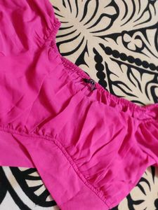 Pink Crop Top
