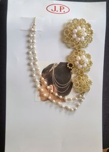 Pearl &amp; Crystal Hair Jewelry