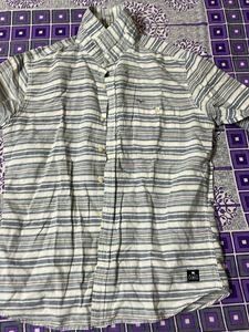 Striped Button-Down Shirt