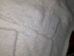 White Square Neck Korean Top
