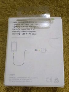 Apple Lightning to USB Cable Length 2 Mtr