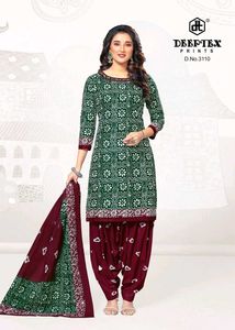 Elegant Printed Dress Material