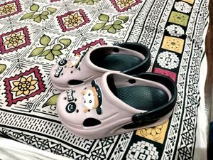 Cute Pink Character Clogs