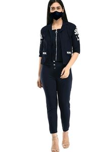 Neysa Women&#39;s Stretchable Printed Co Ord