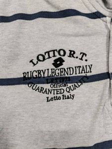 Lotto Striped Pullover Hoodie