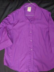 Purple Shirt | Made in India | Size M-L