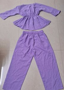 Elegant Lavender Lounge Set