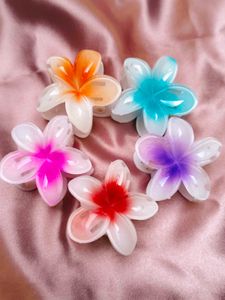 Flower Hair Clips